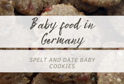 spelt and date baby cookies